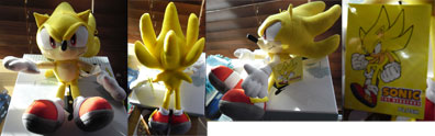 Super Sonic Plush Turn Around Photos