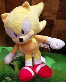 Tomy Classic Super Sonic Doll