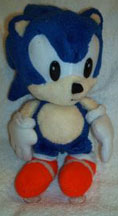 Tomy Toy suction cup hand Sonic