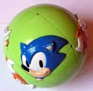 Green Sonic Puzzle Ball