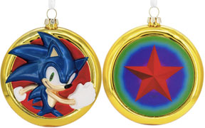 Hallmark Traditional Look Glass Ornament Sonic