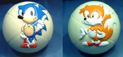 Sonic Skewb 2 side puzzle ball