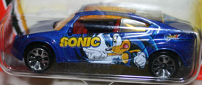 Matchbox Sonic Car Close Up