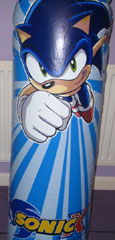 Sonic X Stripe Bop Bag Punch Bopper
