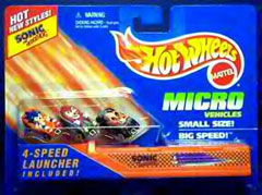 Hot Wheels Micro Racers Character Tops
