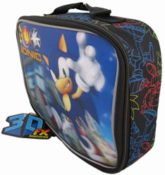 3D FX Lenticular Sonic Lunch Bag