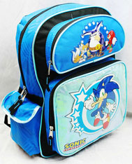 Sonic Big Tails Knuckles School Bag