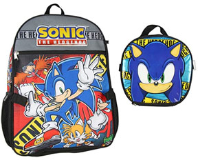 Caution Tape Style Sonic Backpack Bag