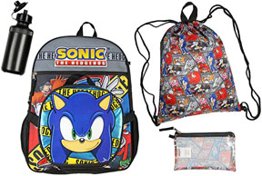 Sonic 4 Piece School Bag Set