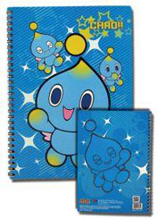 Chao Theme Spiral Note Book