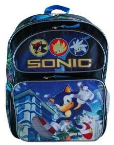 Sonic City Theme School Bag Backpack
