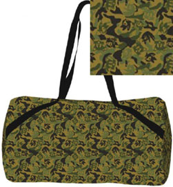 Sonic Forces Duffle Bag Camo Pattern