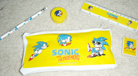 Sonic pencil bag supply set