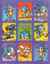 1994 rectangle sticker sheet