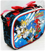 Sonic Tails Knuckles Insulated Lunch Bag