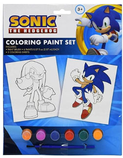 Coloring Paint Kit Sonic Innovative Designs