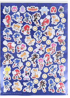 Sheet of Puffy Stickers