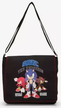 Trio Messenger Bag Black