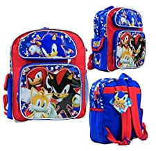 Toddler 12 Inch Sonic Backpack Small