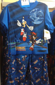 Little Planet Sonic CD Pajama Set
