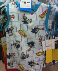 Little Kids Sonic Pajama Set