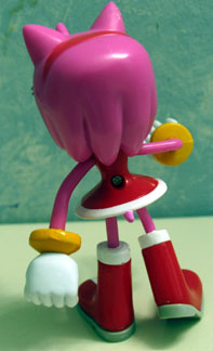 Back of Amy Rose