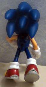 Sonic Back View Action Figure