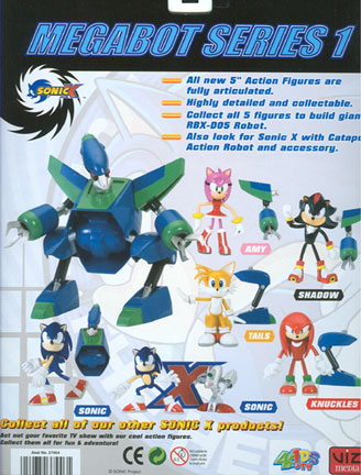 Mega Bot Sonic Figures Box
