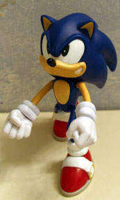 Sonic Figure Fists foreward