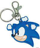 Steamin' Sonic Angry Keychain w/Clip