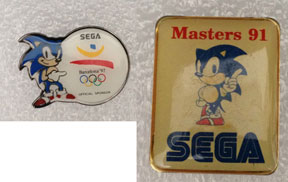 Barcelona Olympics & Masters 1991 Pins