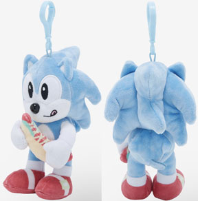 Boxlunch Keychain Plush Chilidog Sonic