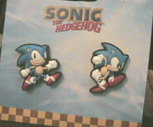 Classic Style Sonic PVC pins