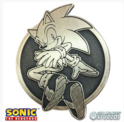 Sonic Limited Emblem Pin
