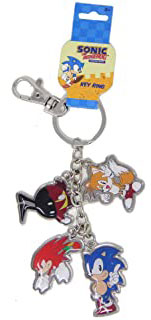 FAB NY Metal Charms Keychain Neoclassic