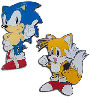 GE Classic Style Sonic Tails Pin Pair Metal