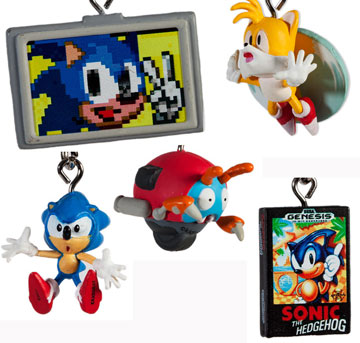 Kidrobot Vinyl Sonic Keychain Detail