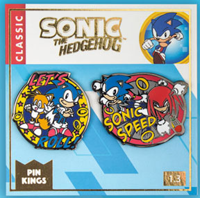 Classic Style Round Slogan Pins