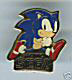 Sonic leaping Sega Pin