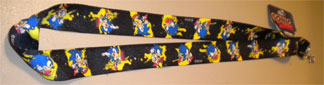 Yellow Paint Splats Classic Lanyard