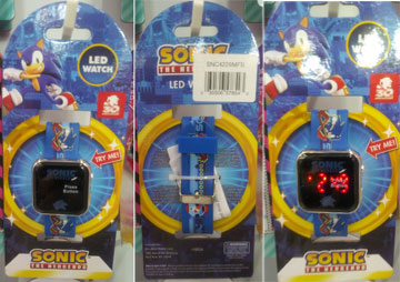 LED Watch Figure 8 Sonic Target