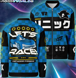 Let's Race Crossworlds Jacket Sega