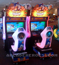 Sega Sonic All Stars Racers Chair Machines