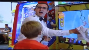 Clean Carl at Chuck E Cheese