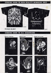 Acme Merchandise Catalog w/Sonic Tees
