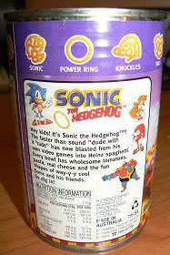 Sonic Noodle Shape Can Back