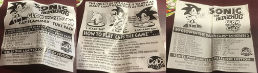 Caps Pogs Instructions Pages