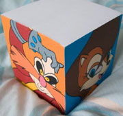 Note Pad Paper Cube Sally Robotnik