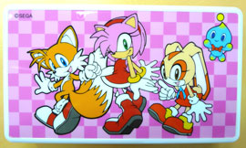 Pink Checker Amy Cream Tails DS Case
