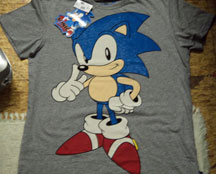 Jay Jay Old Faves Sonic Gray Tee